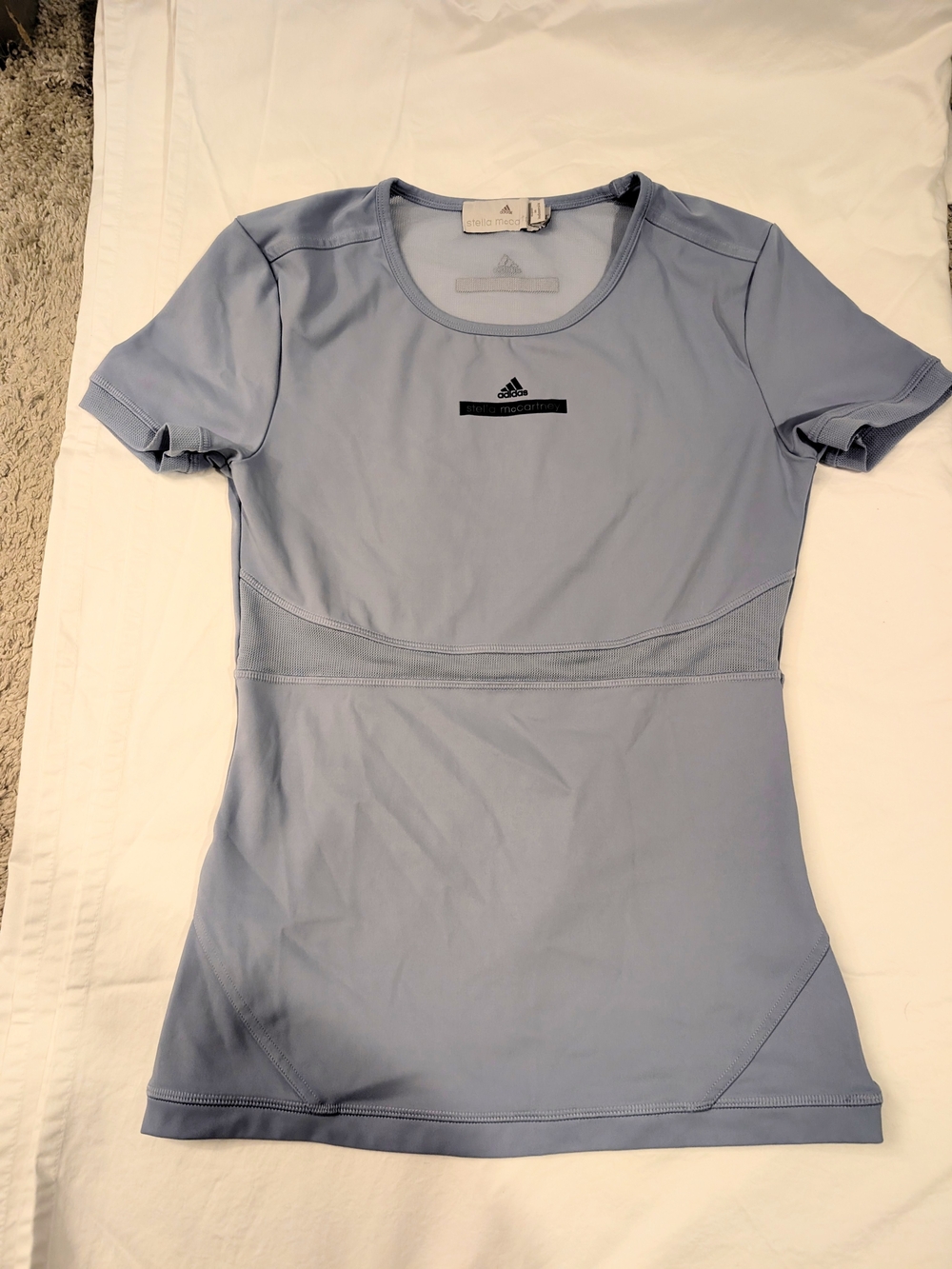 Adidas By Stella McCartney Women’s Light Blue Performance Tee
